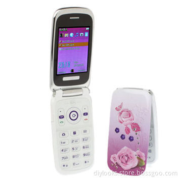 Hot Selling Bluetooth FM Function Flip Cell Phone